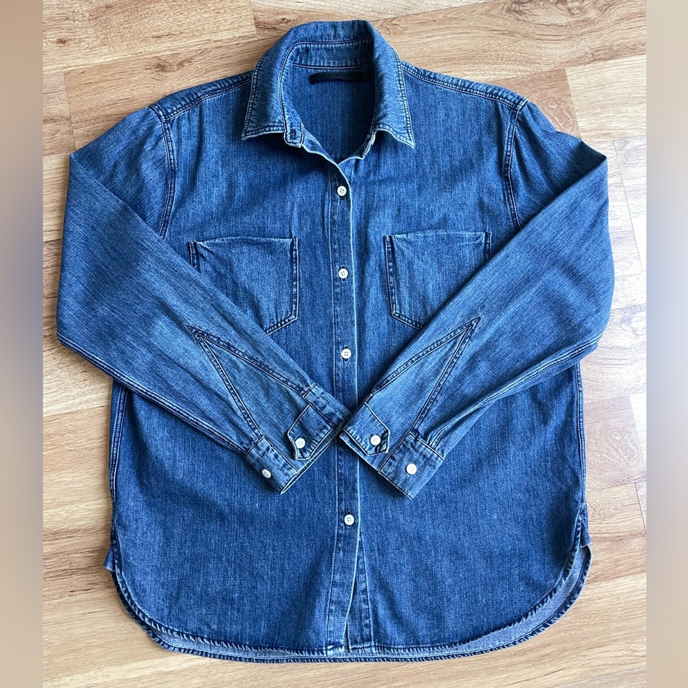 Jenni Kayne Denim Button Down Shirt
